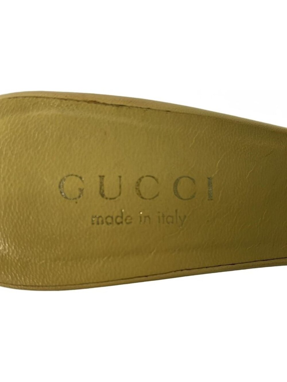 Gucci Mule 35.5 C Beige GG Pattern Leather - Picture 5 of 8